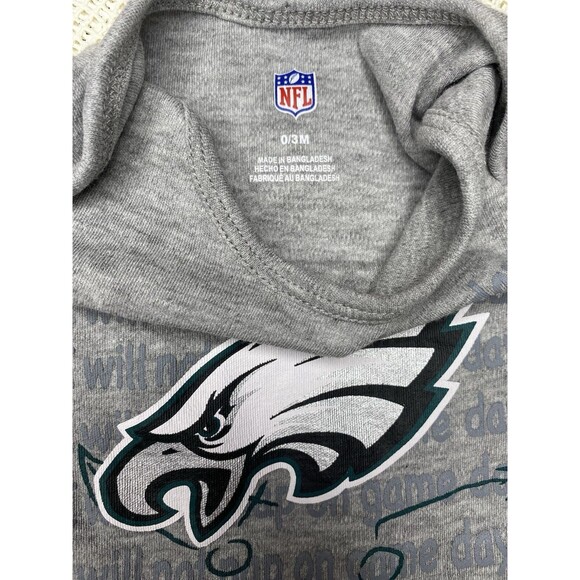 NFL Philadelphia Eagles Unisex Bodysuit Baby 0/3M - Picture 2 of 3